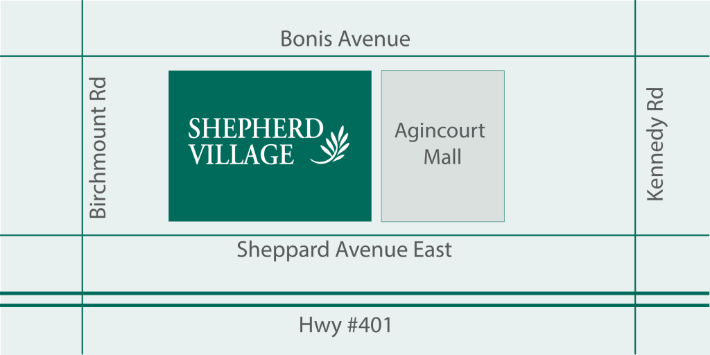 map of Shepherd Village