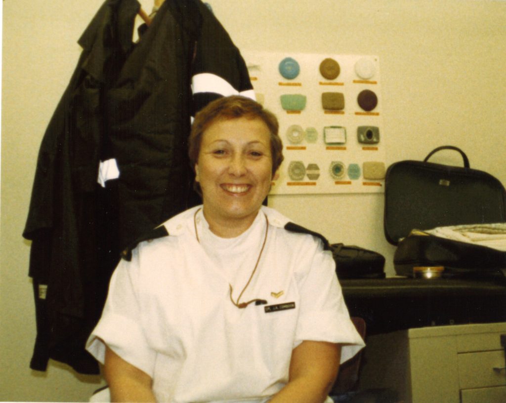Judith military photo